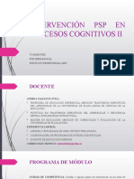 Presentación Intervención PSP en Procesos Cognitivos II