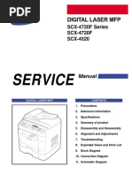 Samsung Digital Laser MFP SCX 4720F Series SCX 4720 SCX 4520 Parts Service Manual