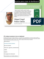 KPI y Tablas Necesarias Al Crear Un Dashboard