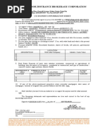 Anchor Insurance Brokerage Corporation: Co-Signer'S Information Sheet