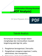 Analisis SWOT