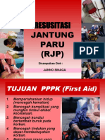 Resusitasi Jantung Paru (RJP) : Janno Sinaga