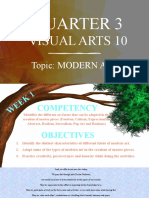 Quarter 3: Visual Arts 10