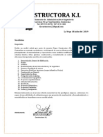 Carta de Solicitud de Contratista