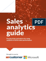 Sales Analytics Guide: Practical Tips and Advice For Using Analytics To Drive Sales Performance