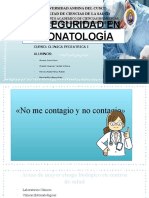 Bioseguridad en centros de salud y lavado de manos