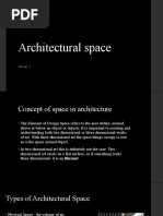 Architectural Space: Group 3