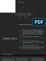 Text Analysis in Translation (Sesi 1)