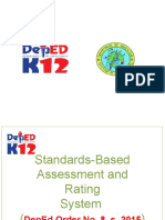 Assessment Under The K To 12 For TLE TEACHERS