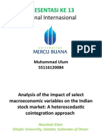 Analysis of The Impact of Select Macroeconomic (Jurnal 2)