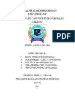 TUGAS MAKALAH MIKROBIOLOGI DAN PARASITOLOGI KELOMPOK 1-Dikonversi