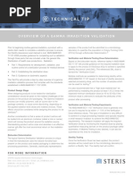 Technical Tip: Overview of A Gamma Irradition Validation