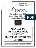 Manual TOYOTA Hilux Fortuner