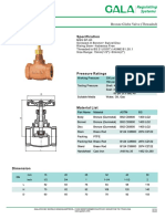 5gala - 6352 - Bronze Globe Valve