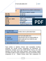 Kit Kolibambang: Nama Jabatan Dan Alamat No. Tel No. Fax Nama Jawatan / Gred No. KP No. HP No. Fax Email