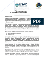 Documento 1 de Relacion Medico Paciente