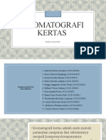 Kimia Analisis - Kromatografi Kertas