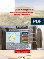 Kerajaan-Kerajaan Di Indonesia Pada Masa Hindu-Buddha: Daftar Isi
