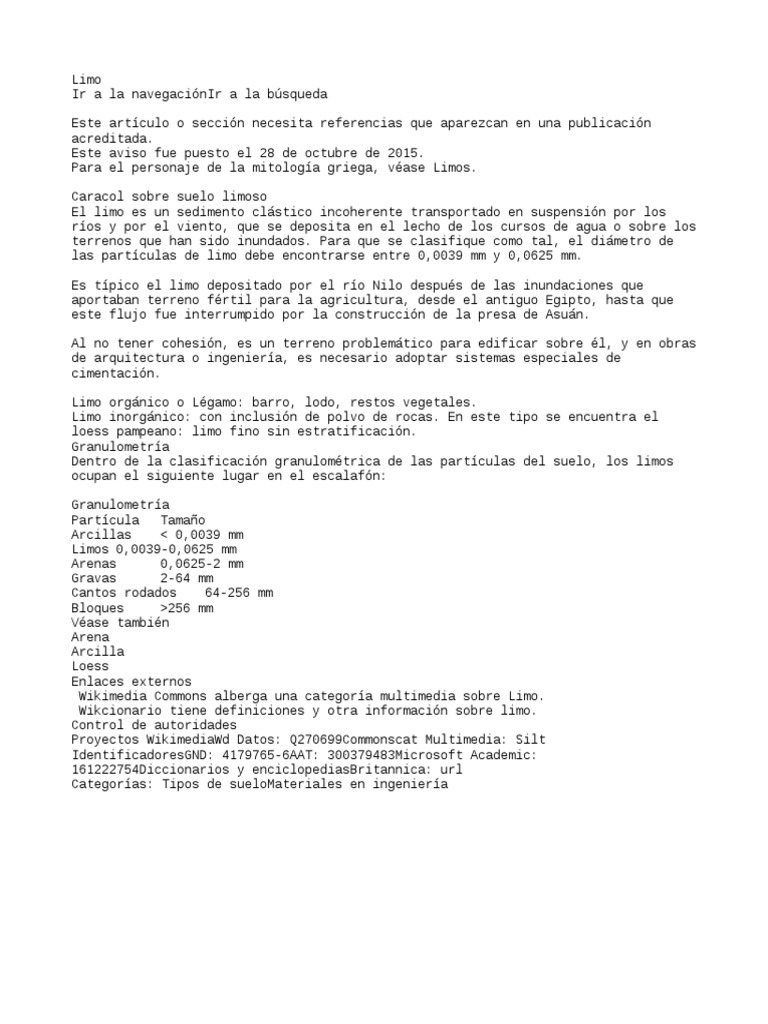 Limo | PDF