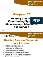 Chapter 37 Heating and Air-Conditioning System Maintenanc, Diagnosis and Service