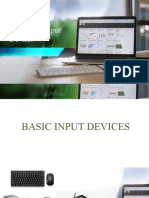 Input and Output Devices