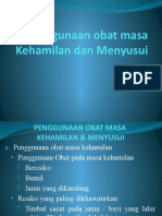 Penggunaan Obat Masa Kehamilan Dan Menyusui (RST)