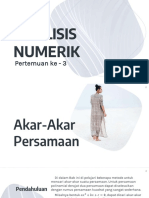 Materi Analisis Numerik - 03