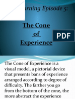 Learning Episode 5 - The Cone of Experience