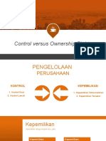 PPT CONTROL VS OWNERSHIP