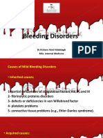 Bleeding Disorders