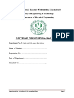 EE202L Half and Full-wave Rectifiers