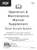 Operation & Maintenance Manual Supplement: Dozer Access System