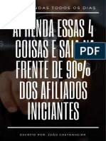 Aprenda Essas 4 Coisas e Saia Na Frente de 90 Dos Afiliados Iniciantes