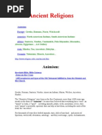 Download Ancient Religions by The Seeker Of All SN5025401 doc pdf