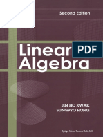 Kupdf.net Linear Algebra Jin Ho Kwak Amp Sungpyo Hong