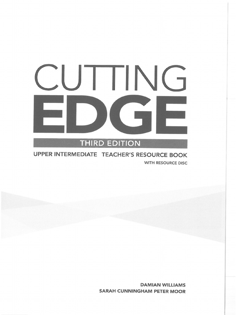 Cutting Edge Upp Int 3rd Ed Teacher S Book Pdf