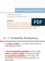 Discrete Probability Distributions Chapter