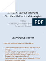 Lesson 4: Solving Magnetic Circuits With Electrical Analogies