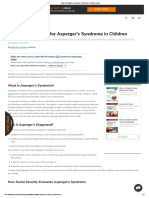 Filing For Disability For Asperger's Syndrome in Children - Laurence