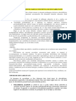 2.1. Conceptul de Dezvoltare Și Conceptul de Educabilitate