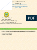 Electrical Measurements and Instrumentation (Introduction To Instrumentation Engineering) October 2019