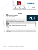 Oil and Natural Gas Corporation Limited: Project No. Unit Doc - Type Mat Code Serial No. Rev