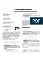 Bidding and Estimating