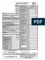 Certificate of Compensation Payment/Tax Withheld