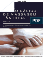 Massagens tântricas: técnicas para expansão da sensibilidade e desenvolvimento do orgasmo