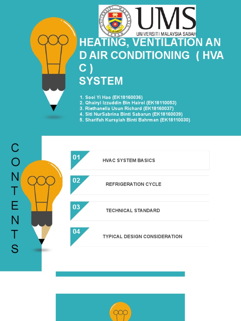 HVAC System Overview and Design Standards | PDF | Duct (Flow) | Air ...