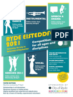 2021 Ryde Eisteddfod - Flyer 1up