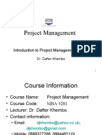 Lesson 1 Project Management2