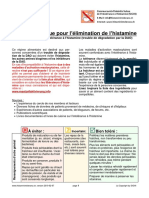 Feuille Diététique Histamine SIGHI (FR)