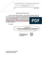 Caz jenant la Președinția condusă de Maia Sandu